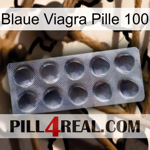 Blue Viagra Pill 100 30